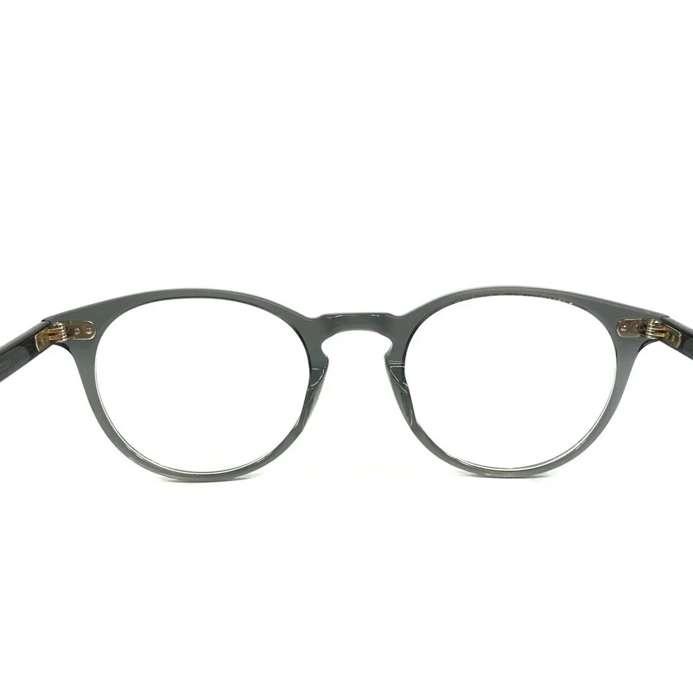 Garrett Leight Eyeglasses Frames WINWARD SGY Sea Gray Round Full Rim 47-21-145